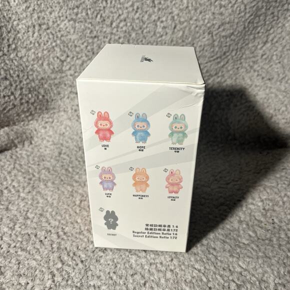 Labubu Big Into Energy Unopened Athentic Box New POPMART Serenity Plush US - Picture 4 of 8